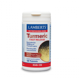 Lamberts Συμπλήρωμα Διατροφής Turmeric 10000mg Fast Release 120tabs