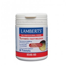 Lamberts Συμπλήρωμα Διατροφής Turmeric 200mg Fast Release  60tabs