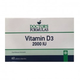 Συμπλήρωμα Βιταμίνη D3 2000iu Doctors Formulas 60caps