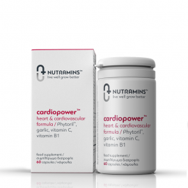 Συμπλήρωμα Διατροφής για Καρδιαγγειακό Σύστημα Cardiopower Nutramins 60 caps