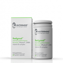 Συμπλήρωμα Διατροφής για Βελτίωση Διάθεσης Feelgood Nutramins 60 caps