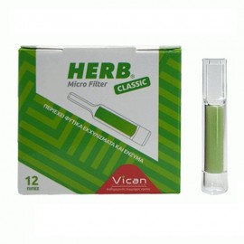 Micro Filter Classic Herb 12 πίπες