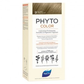 Βαφή Μαλλιών Ξανθό Πολύ Ανοιχτό Phyto Color 9 Kit Phyto