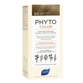 Βαφή Μαλλιών Ξανθό Ανοιχτό Χρυσό Phyto Color 8.3 Kit Phyto
