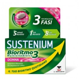 Πολυβιταμινούχο Συμπλήρωμα Διατροφής Sustenium Biorythm 3 Women Menarini 30 tabs