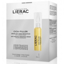Ορός κατά των Ρυτίδων Cica Filler Anti Wrinkle Repairing Serum Lierac 3x10 ml