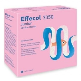 Συμπλήρωμα Διατροφής για Παιδική Δυσκοιλιότητα Effecol 3350 Junior Epsilon Health 24 sachets