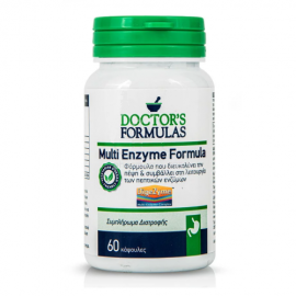 Συμπλήρωμα Διατροφής για Πεπτικό Multi Enzyme Formula Doctors Formulas 60 caps