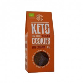 Βιολογικά Μπισκότα Κανέλας Κετογονικής Δίαιτας Keto Cookies Cinnamon Diet Food 80 gr