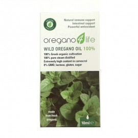 Oregano4Life Συμπλήρωμα Διατροφής Βιολογικό Έλαιο Ρίγανης Wild Oregano Oil 10 ml