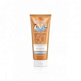 Παιδικό Αντηλιακό Τζέλ Με Εφαρμογή & Σε Υγρό Δέρμα SPF50 Wet Skin Gel Capital Soleil Vichy 200 ml