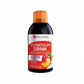 Συμπλήρωμα Διατροφής Για Κατακράτηση Υγρών Ροδάκινο TurboSlim Peach Forte Pharma 500 ml