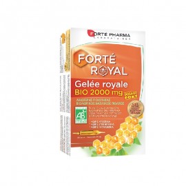 Βιολογικός Bασιλικός Πολτός Bio Gel Royal 2000 mg Forte Pharma 20 doses x 15 ml