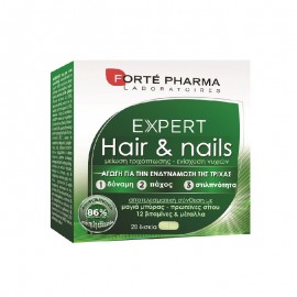 Συμπλήρωμα Διατροφής Για Μαλλιά & Νύχια Expert Hair & Nails Forte Pharma 28 tabs