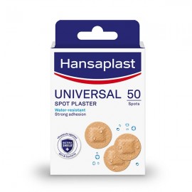 Hansaplast  Στρογγυλά Επιθέματα Για Πληγές Universal Spot Plaster 50τμχ