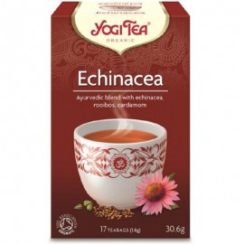 Βιολογικό Αγιουβερδικό Τσάι Echinacea Yogi Tea 17 φακελάκια