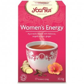 Βιολογικό Αγιουβερδικό Τσάι Womens Energy Yogi Tea 17 φακελάκια