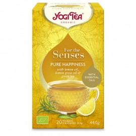 Βιολογικό Αγιουβερδικό Τσάι Pure Happiness For The Senses Yogi Tea 20 φακελάκια