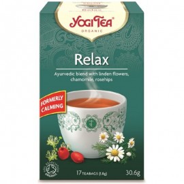 Βιολογικό Αγιουβερδικό Τσάι Relax Yogi Tea 17 φακελάκια