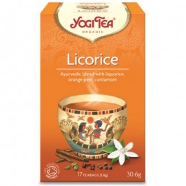Βιολογικό Αγιουβερδικό Τσάι Licorice Yogi Tea 17 φακελάκια