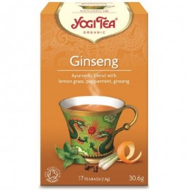 Βιολογικό Αγιουβερδικό Τσάι Ginseng Yogi Tea 17 φακελάκια