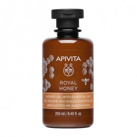 Κρεμώδες Αφρόλουτρο Με Αιθέρια Έλαια Royal Honey Apivita 250 ml