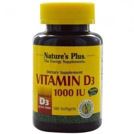 Natures Plus Βιταμίνη D3 Vitamin  D3 1000 IU 180 softgels