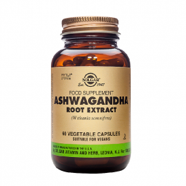 Εκχύλισμα Ασβαγκάντας Ashwagandha Root Extract Solgar 60 softgels