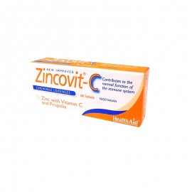 Για Το Ανοσοποιητικό Zincovit™ C Health Aid Tabs 60 Τμχ