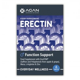Agan Συμπλήρωμα Διατροφής για Ανδρική Λίμπιντο Erectin 6 tabs