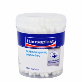 Hansaplast Βιοδιασπώμενες Μπατονέτες 100 units