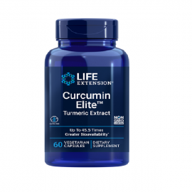 Συμπλήρωμα Διατροφής Curcumin Elite Turmeric Extract (Super Bio-Curcumin) Life Extension 60 vcaps