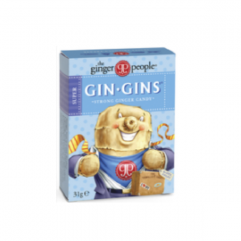 Παστίλιες από 100% Φρέσκο Ginger (Πιπερόριζα) για Ναυτία Δυσπεψία Πονόλαιμο & Εντερικούς Κολικούς Gin Gins The Ginger People 31 gr