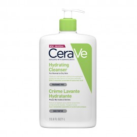 Ενυδατική Κρέμα Καθαρισμού Πρόσωπο & Σώμα Κανονική/Ξηρή Επιδερμίδα Hydrating Cleanser Normal To Dry Skin Cerave 1 lt