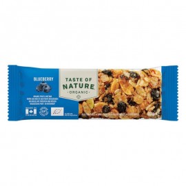Βιολογική Μπάρα Ξηρών Καρπών Με Μύρτιλο  Blueberry Taste Of Nature 40 gr