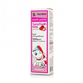Παιδική Οδοντόκρεμα Με Γεύση Φράουλα Sensiteeth Kids Toothpaste 1000ppm Frezyderm 50 ml