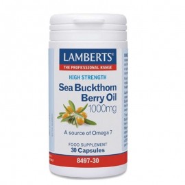 Lamberts Συμπλήρωμα Διατροφής Έλαιο Απο Καρπούς Ιπποφαές  10000mg Sea Buckthorn Berry Oil  1000mg  30 tabs