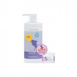 Promo Προσφορά Βρεφικό Υγρό Καθαρισμού για Σώμα & Μαλλιά All Over Cleanser Baby 1 lt + Δώρο Βρεφική Κρέμα για Συγκάματα Nappy Rash Cream 30 gr Helenvita