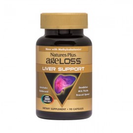 Natures Plus Συμπλήρωμα Διατροφής Για Την Καλή Λειτουργία Του Συκωτιού Ageloss Liver Support   90 tabs