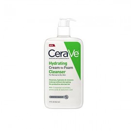Αφρώδες Ενυδατική Κρέμα Καθαρισμού Προσώπου για Κανονικό & Ξηρό Δέρμα  Hydrating Cream to Foam Cleanser for Normal to Dry Skin Cerave 236 ml