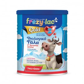 Βιολογικό Αγελαδινό Γάλα Για Βρέφη Frezylac Gold 2 Frezyderm 400 gr