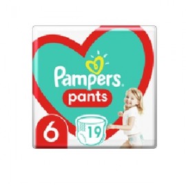 Pants Πάνες Βρακάκι Μέγεθος 6 (15+kg) Pampers 19 τμχ