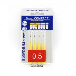 Μεσοδόντια 0.5 Κίτρινο Mono Compact Yellow 0.5 Elgydium 4τμχ
