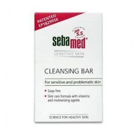 Στέρεο Καθαριστικό για Ευαίσθητο Πρόσωπο και Σώμα  Sensitive Skin Cleansing Bar  Sebamed 100 g
