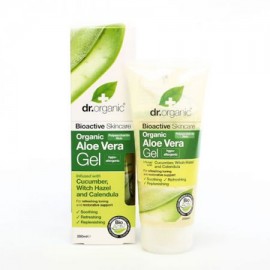 Ενυδατικό Τζελ με Αλόη Βέρα Aloe Vera Gel Double Strength Dr. Organic 200 ml