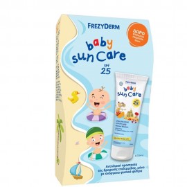 Αντηλιακό Γαλάκτωμα για Βρέφη και Παιδιά Baby Sun Care Lotion SPF25 Frezyderm 100 ml + 50 ml