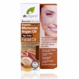 Αντιγηραντικό Λάδι Προσώπου Moroccan Argan Oil Facial Oil Dr. Organic 30 ml