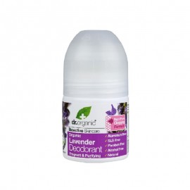 Φυσικό Αποσμητικό Roll On Με Βιολογική Λεβάντα Organic Lavender Deodorant Dr.Organic  50 ml