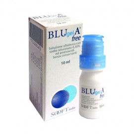 Οφθαλμικές Λιπαντικές Σταγόνες Blue Gel A Free Fidia 10 ml