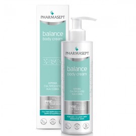 Ενυδατική Κρέμα για  Ξηρότητα για Πρόσωπο & Σώμα Με Πρεβιοτικά Balance Body Cream Pharmasept 250 ml